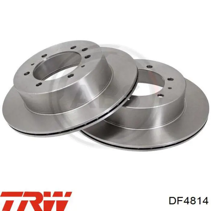 Disco de freno trasero TRW DF4814 precio, desde 54,92 EUR