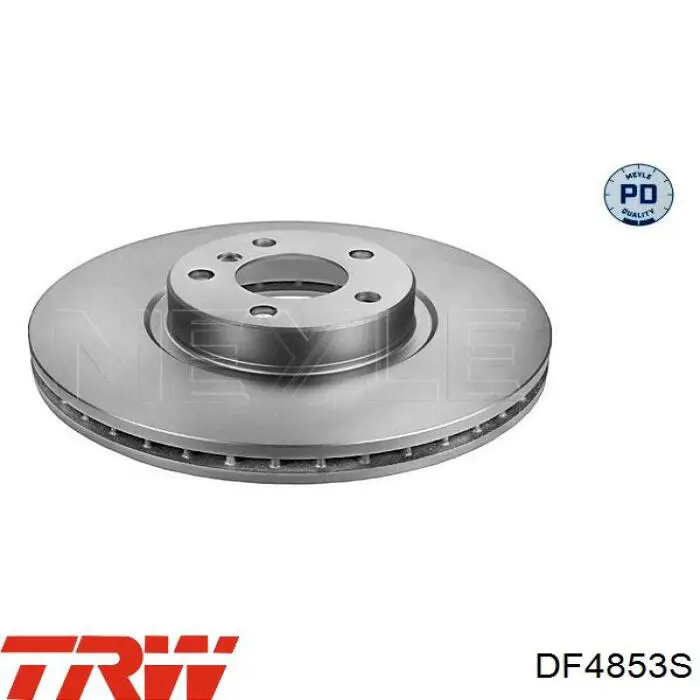 Disco de freno DF4853S TRW
