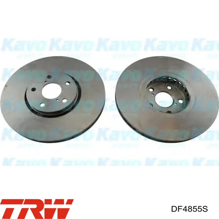Frenos delanteros TRW DF4855S precio, desde 58,84 EUR