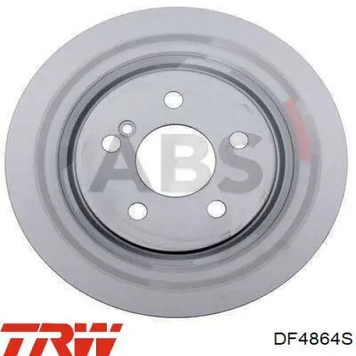 Comprar DF4864S TRW Disco de freno trasero