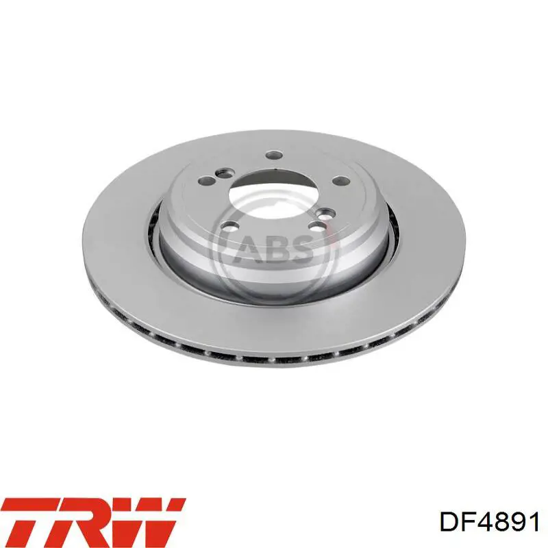 Comprar DF4891 TRW Disco de freno trasero