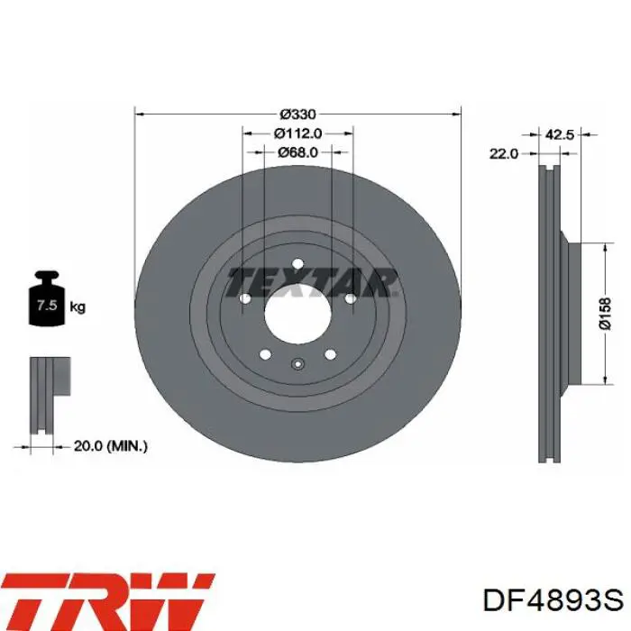 Comprar 43909 Febi Disco de freno trasero