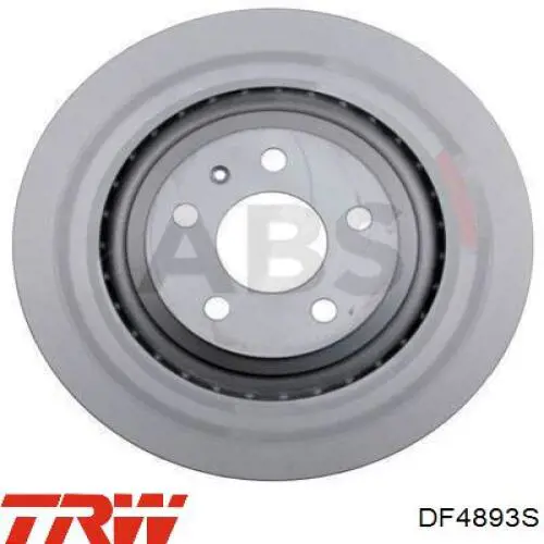 BDR247620 Open Parts disco de freno trasero