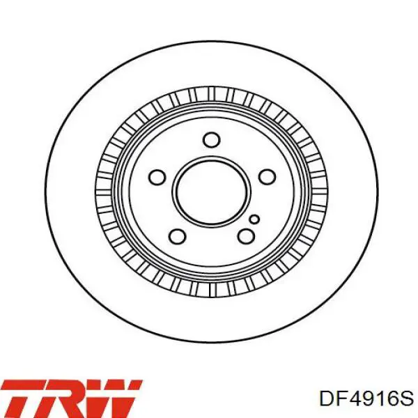 DDF1771C1 Ferodo disco de freno trasero