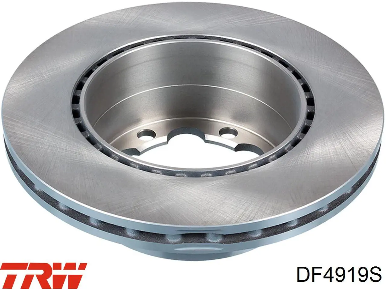 Disco de freno trasero DF4919S TRW
