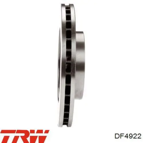 Disco de freno DF4922 TRW