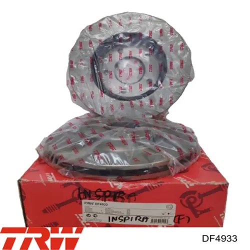 Frenos delanteros TRW DF4933 precio, desde 36,62 EUR