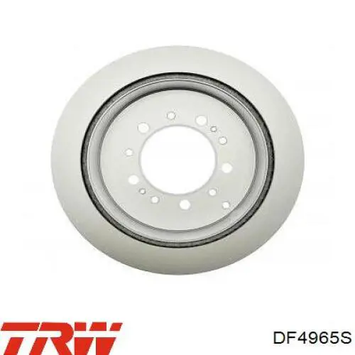 Disco de freno trasero DP237C Japan Parts