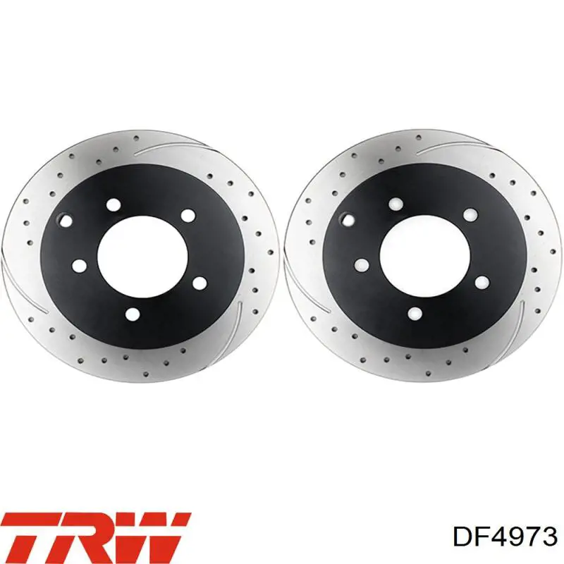 Frenos traseros TRW DF4973