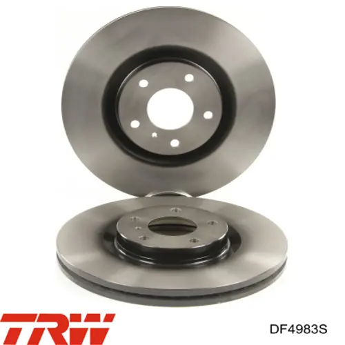 Frenos delanteros TRW DF4983S precio, desde 54,50 EUR