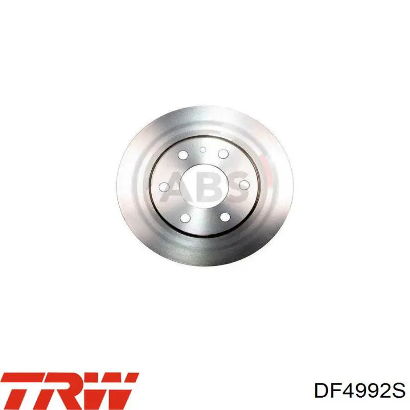 Comprar DF4992S TRW Disco de freno trasero