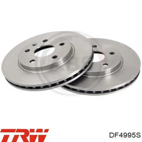 Disco de freno DF4995S TRW