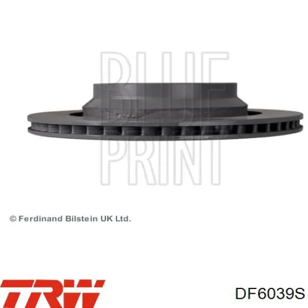 Comprar DF6039S TRW Disco de freno trasero