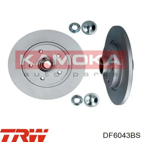 Comprar DF6043BS TRW Disco de freno trasero