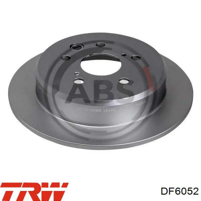 Disco de freno trasero J3312086 Jakoparts