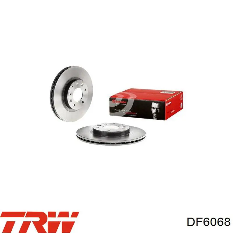 Comprar DF6068 TRW Freno de disco delantero