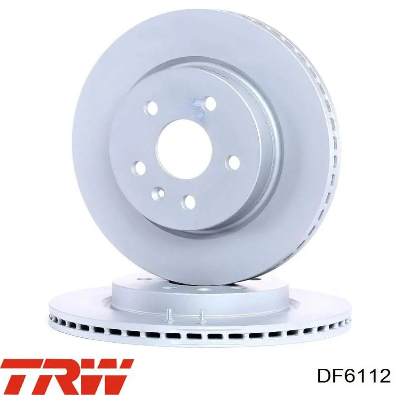 Comprar DF6112 TRW Disco de freno trasero