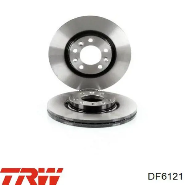 Frenos delanteros TRW DF6121 precio, desde 34,79 EUR