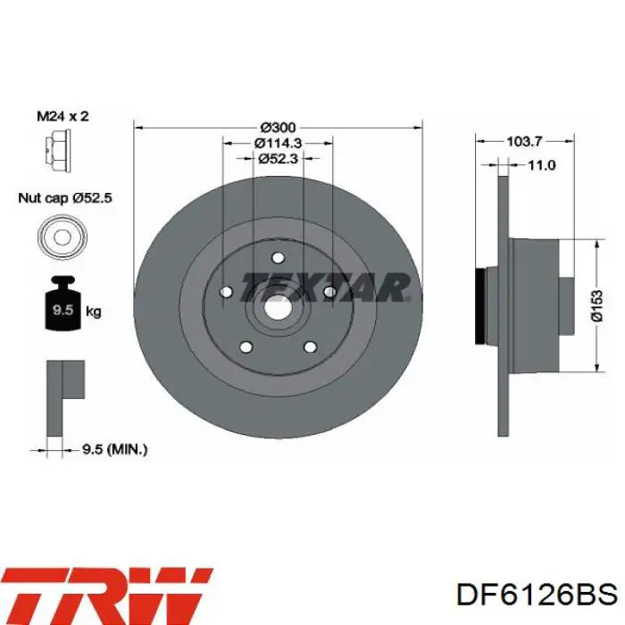 Comprar 402026061R Renault (RVI) Disco de freno trasero