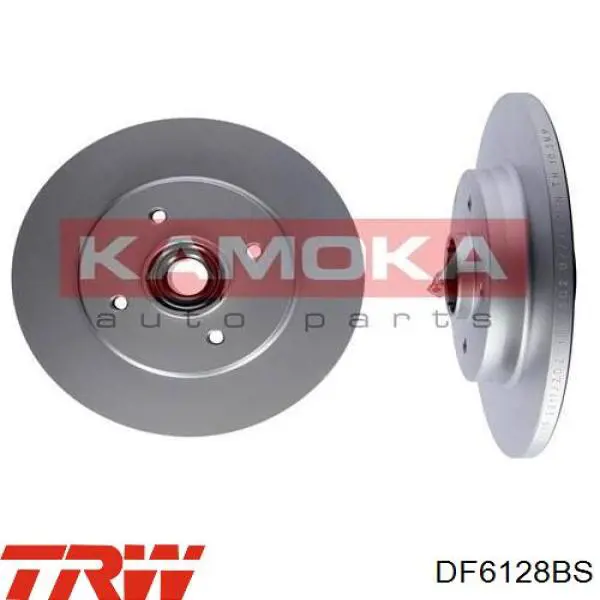 Comprar DF6128BS TRW Disco de freno trasero