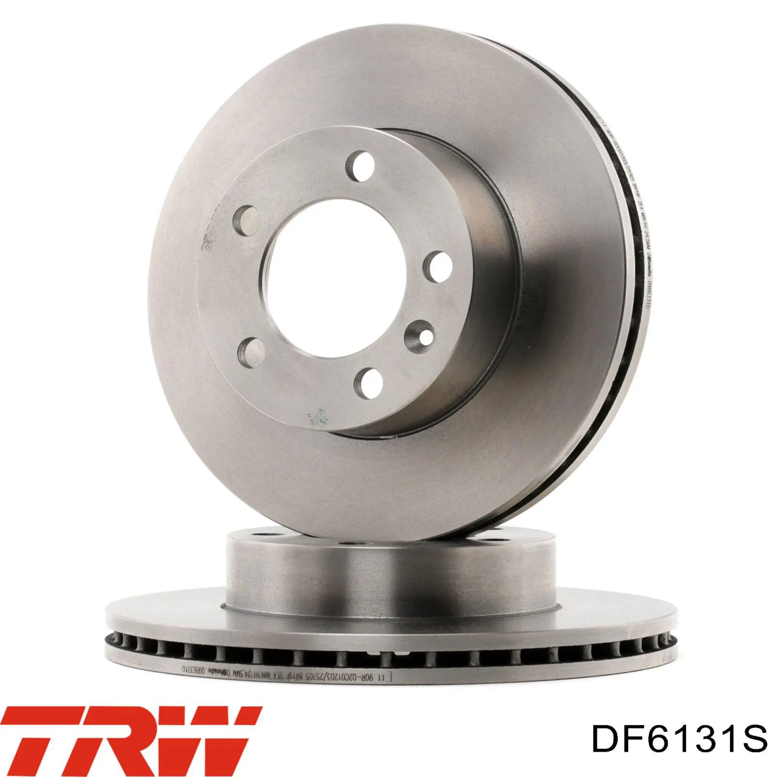 Disco de freno DF6131S TRW