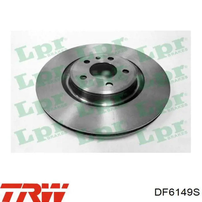 Disco de freno 95B615301M VAG