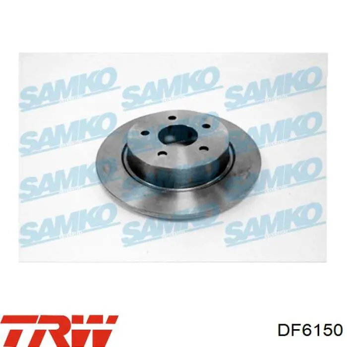 DV612A315AB Ford Freno de disco trasero