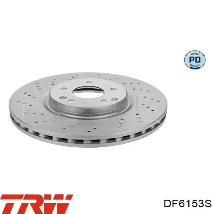 Disco de freno DF6153S TRW