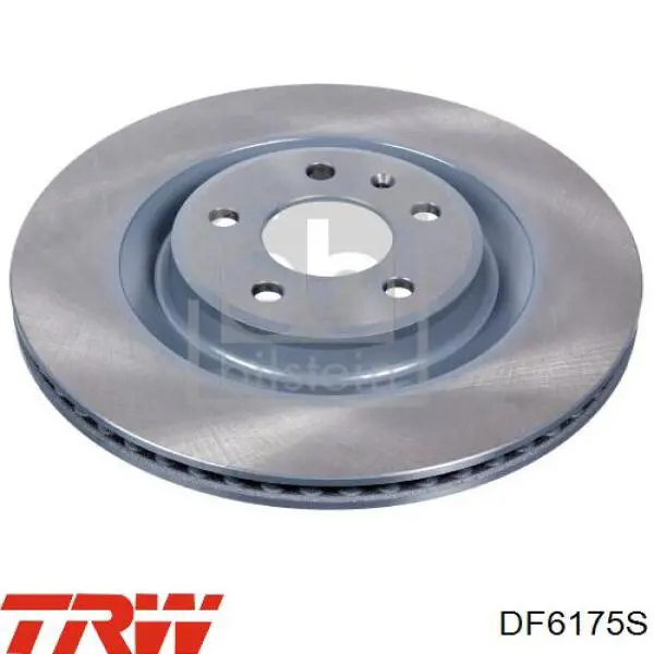 Comprar DF6175S TRW Disco de freno trasero