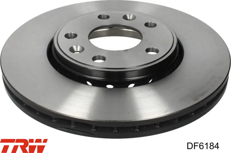Disco de freno delantero TRW DF6184