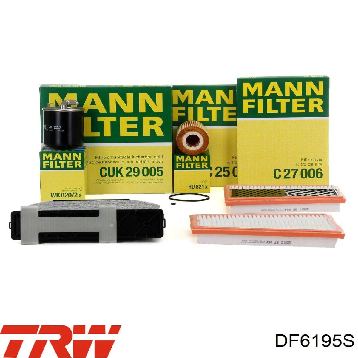 Disco de freno DF6195S TRW