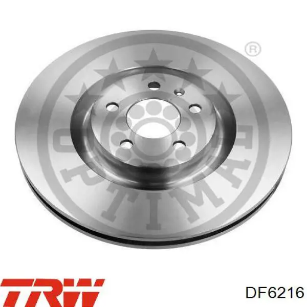 Frenos delanteros TRW DF6216 precio, desde 88,21 EUR