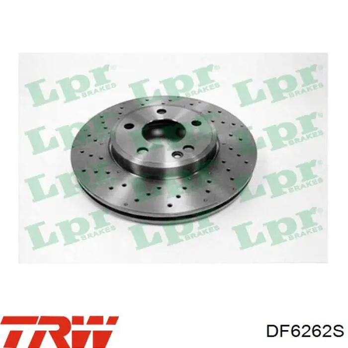 Frenos delanteros TRW DF6262S precio, desde 45,08 EUR