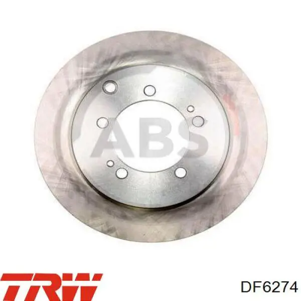 Disco de freno trasero TRW DF6274 precio, desde 43,57 EUR