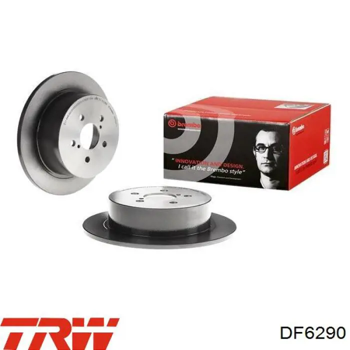 Frenos traseros TRW DF6290