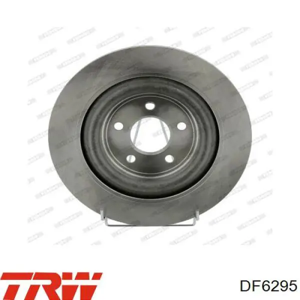 Comprar DF6295 TRW Disco de freno trasero