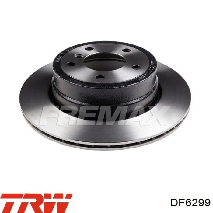 Disco de freno trasero TRW DF6299 precio, desde 50,43 EUR