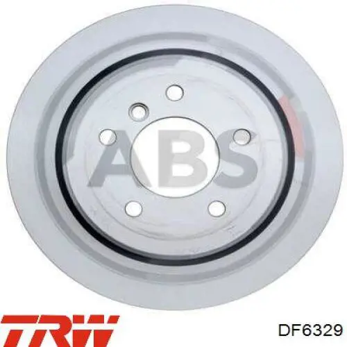 Disco de freno trasero 18250 ABS