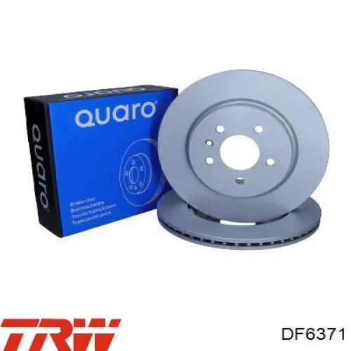 Disco de freno trasero ADW194324 Blue Print
