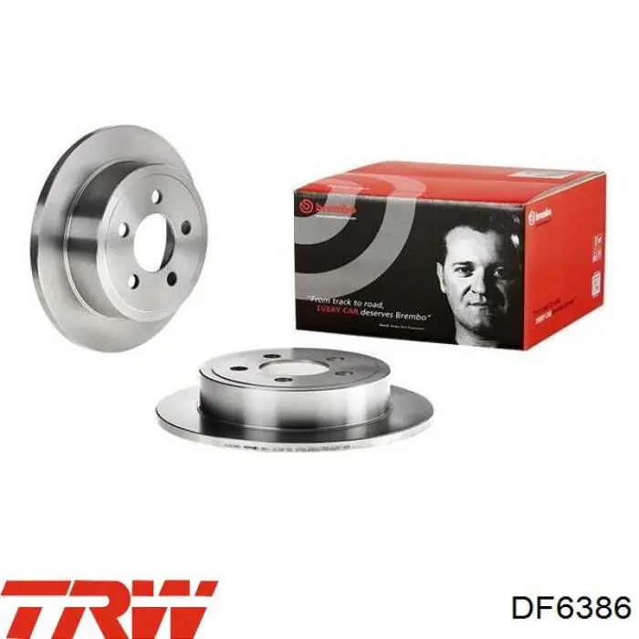 Disco de freno trasero DP993C Japan Parts