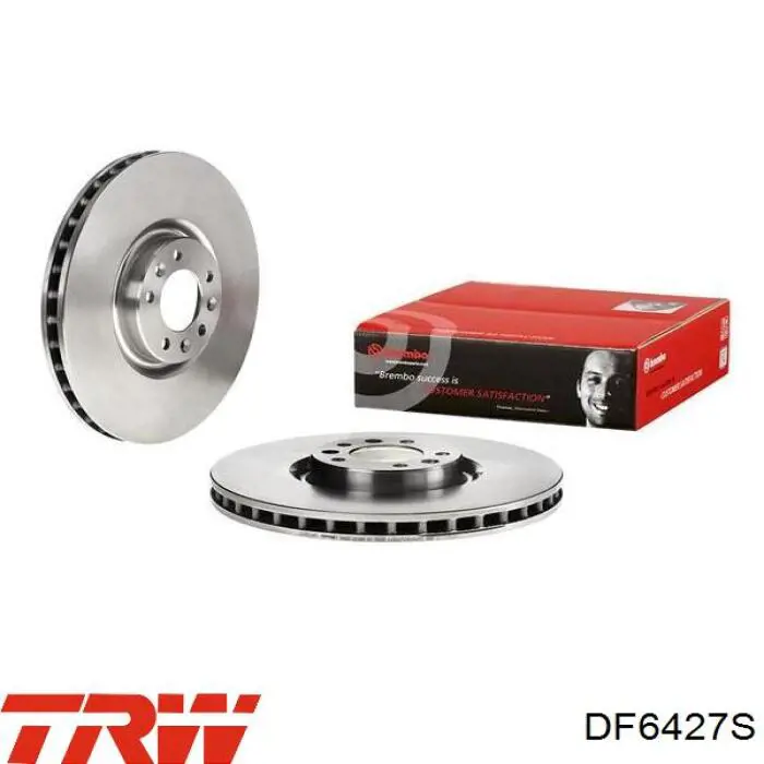 Disco de freno DF6427S TRW