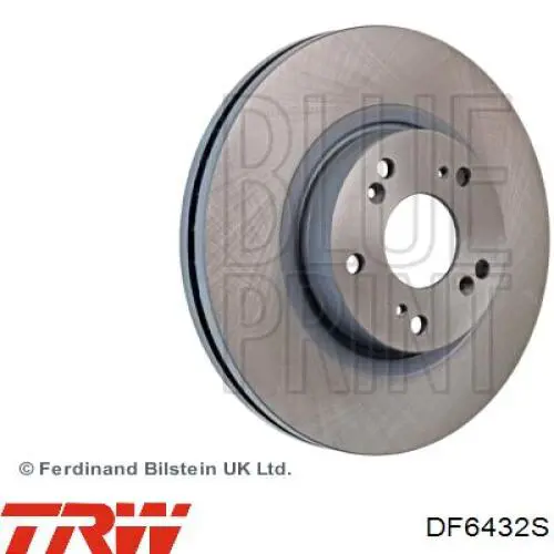 Disco de freno DF6432S TRW