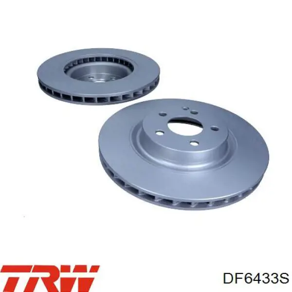 Disco de freno DF6433S TRW