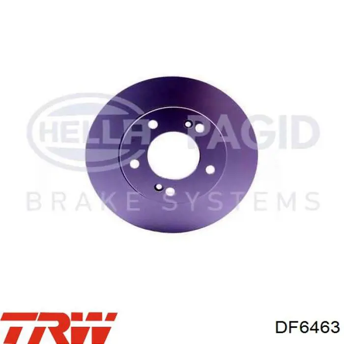 Comprar DF6463 TRW Freno de disco delantero