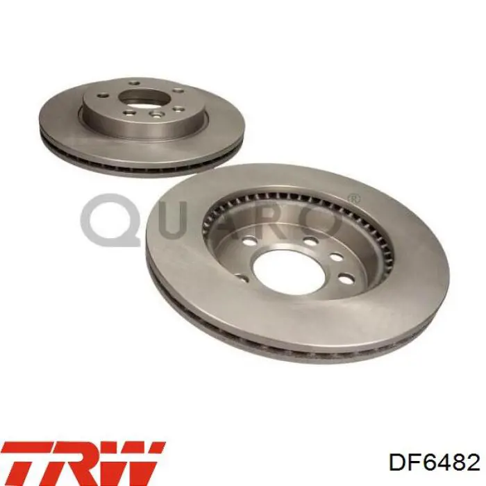 Comprar DF6482 TRW Freno de disco delantero