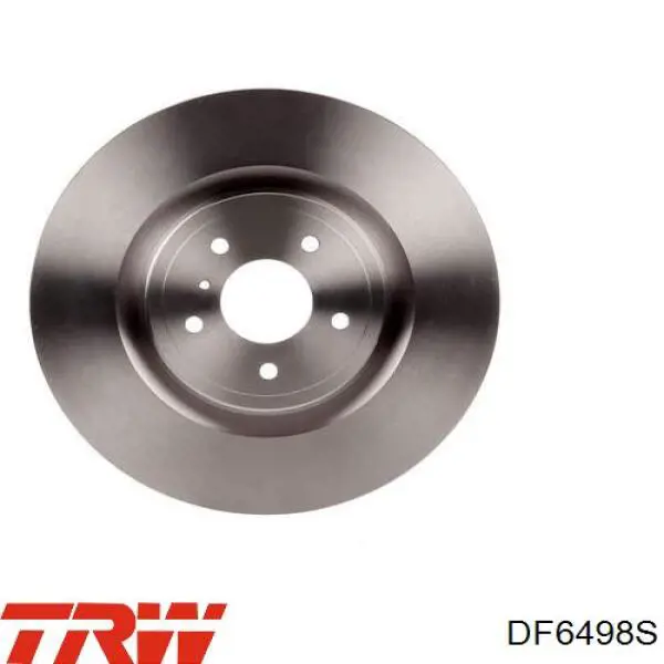 Disco de freno delantero TRW DF6498S