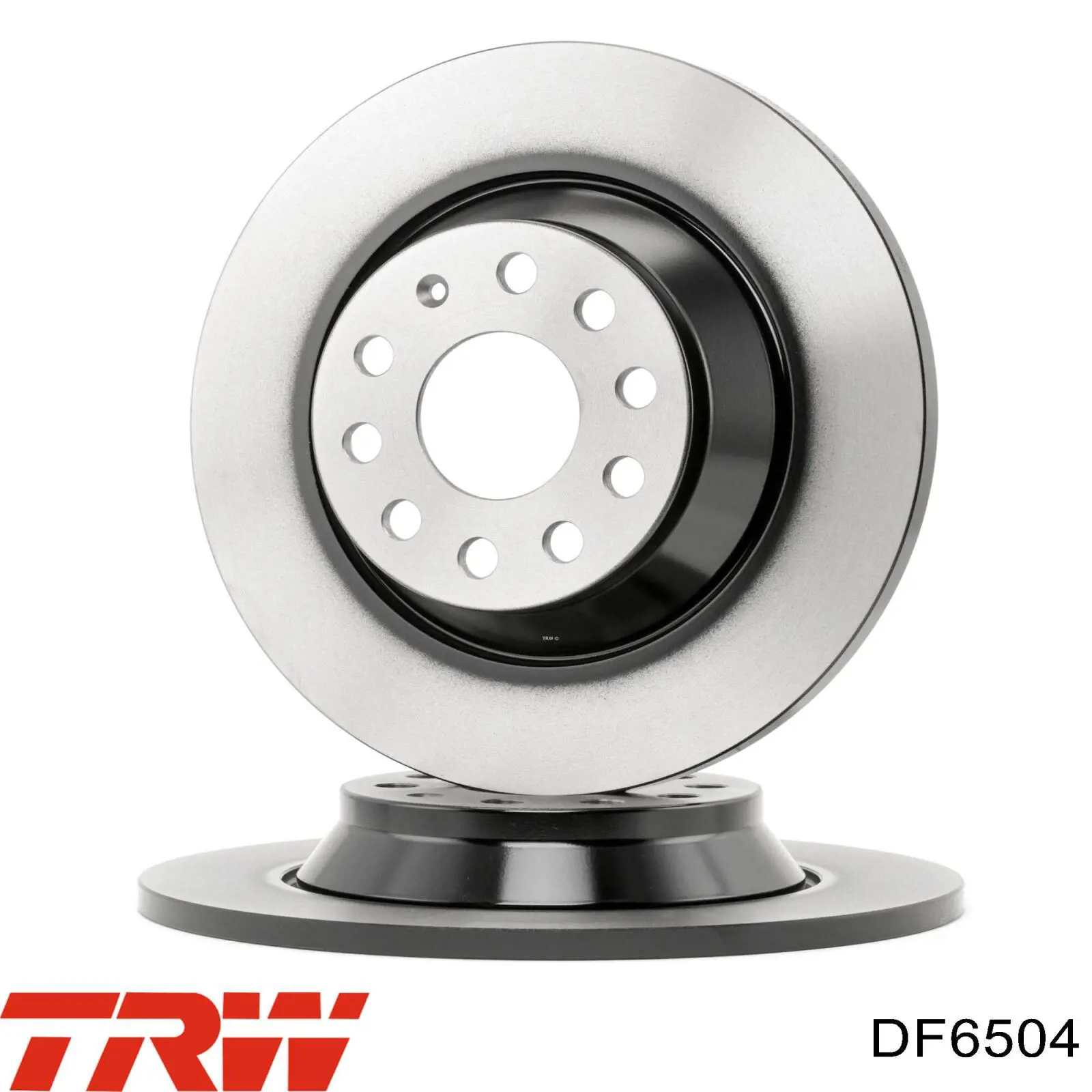 Disco de freno trasero TRW DF6504 precio, desde 40,24 EUR
