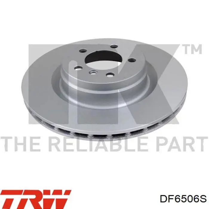 Disco de freno DF6506S TRW