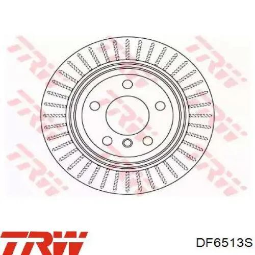 Frenos traseros TRW DF6513S