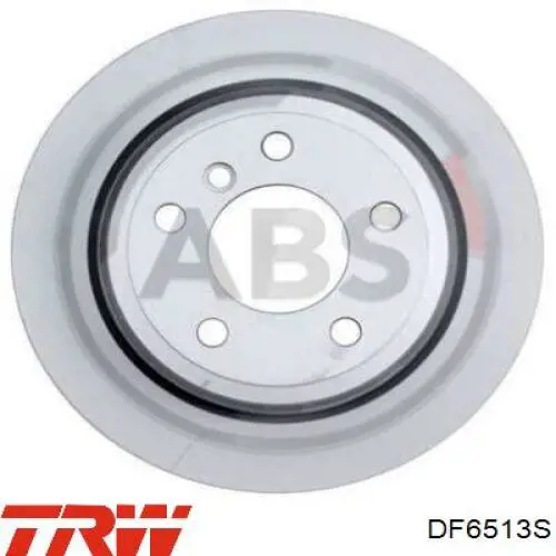 Comprar DF6513S TRW Disco de freno trasero
